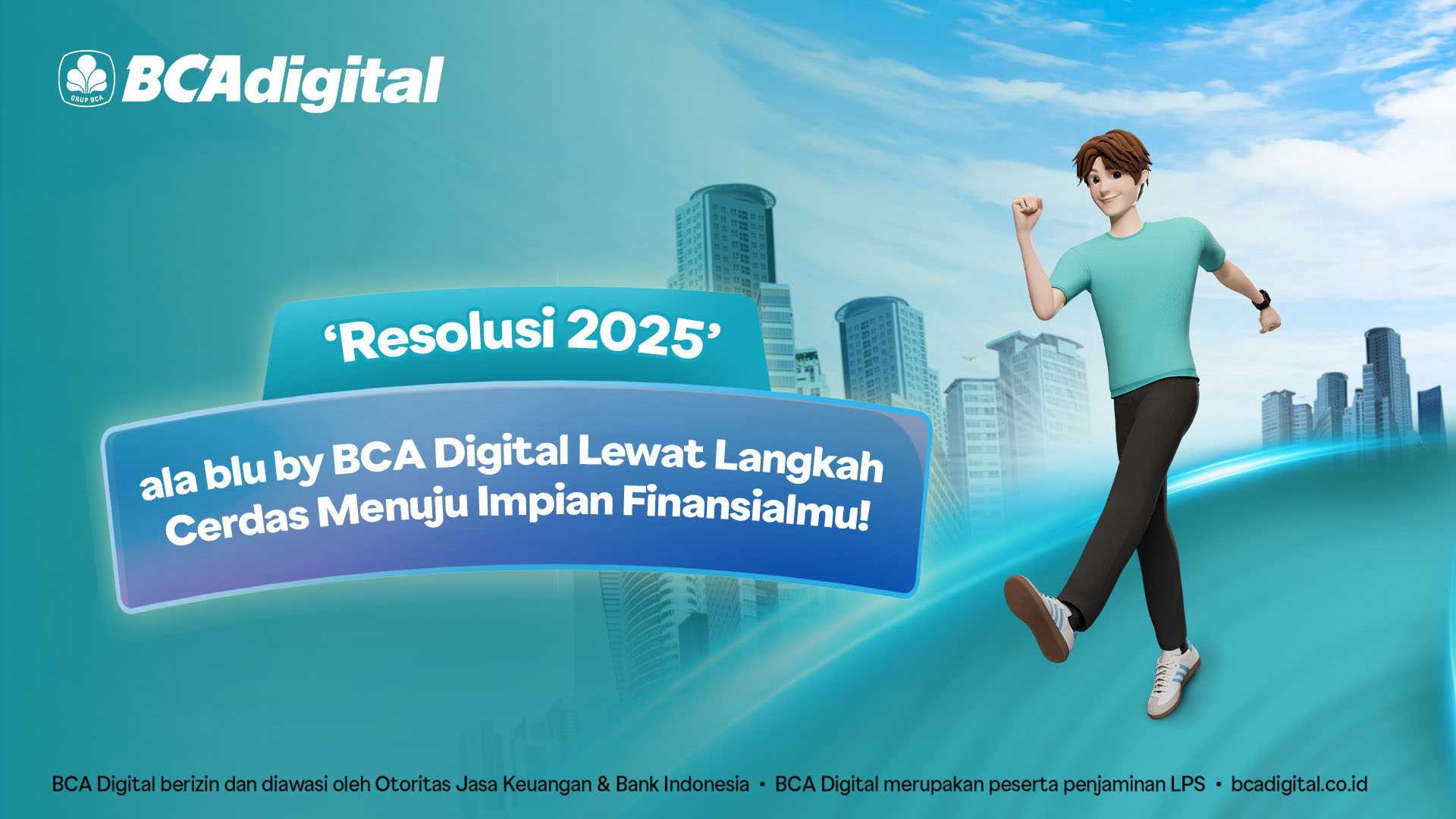 'Resolusi 2025' ala blu by BCA Digital Lewat Langkah Cerdas Menuju Impian Finansialmu!